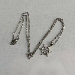 Silver Nautical Pendant Necklace